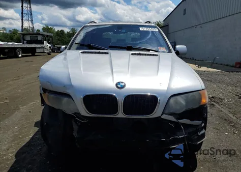 2002 BMW X5 3.0I из США, поврежденный, VIN 5UXFA535X2LP55281